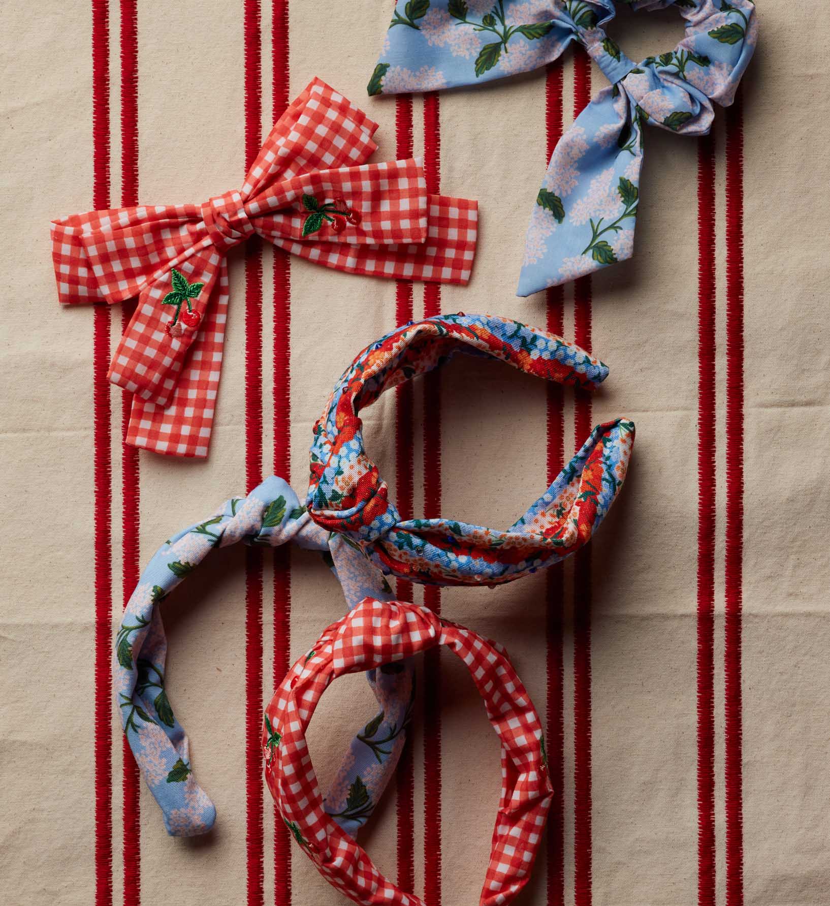 Knotted Headband - Americana Stripe