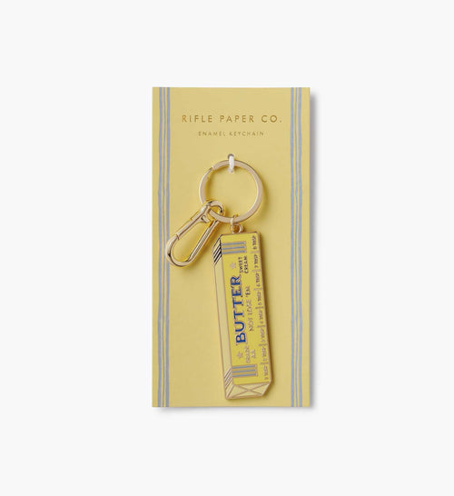 Enamel Keychain - Butter Not Lose 'Em