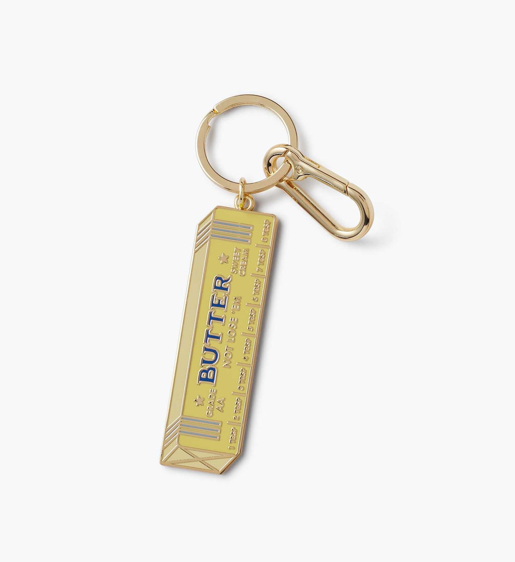 Enamel Keychain - Butter Not Lose 'Em