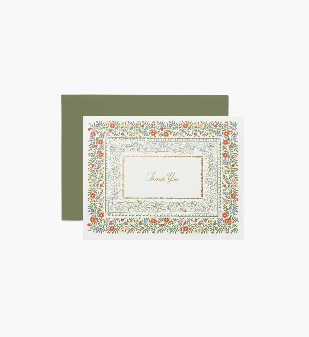 Rosette Thank You Cards - Boxed Set